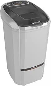 Colormaq Maquina de Lavar Roupa Semi Automatica Tanquinho 10kg LCS10 Prata 220v