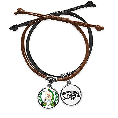 Bracelet Guatemala en cuir et corde pour sublimer vos tenues d'été