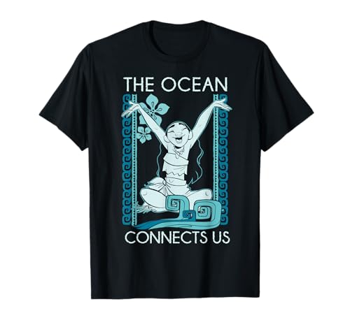 T-shirt Disney Moana homme vert kelly parfait pour vos sorties d'été décontractées