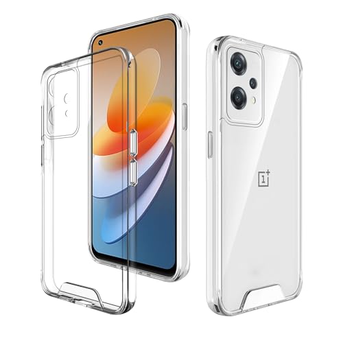 Image of Mr. Case Crystal Clear Transparent Back Cover Case for OnePlus Nord CE 2 Lite 5G | Flexible Shockproof TPU Frame Bumper Scratch Resistant - Crystal Clear