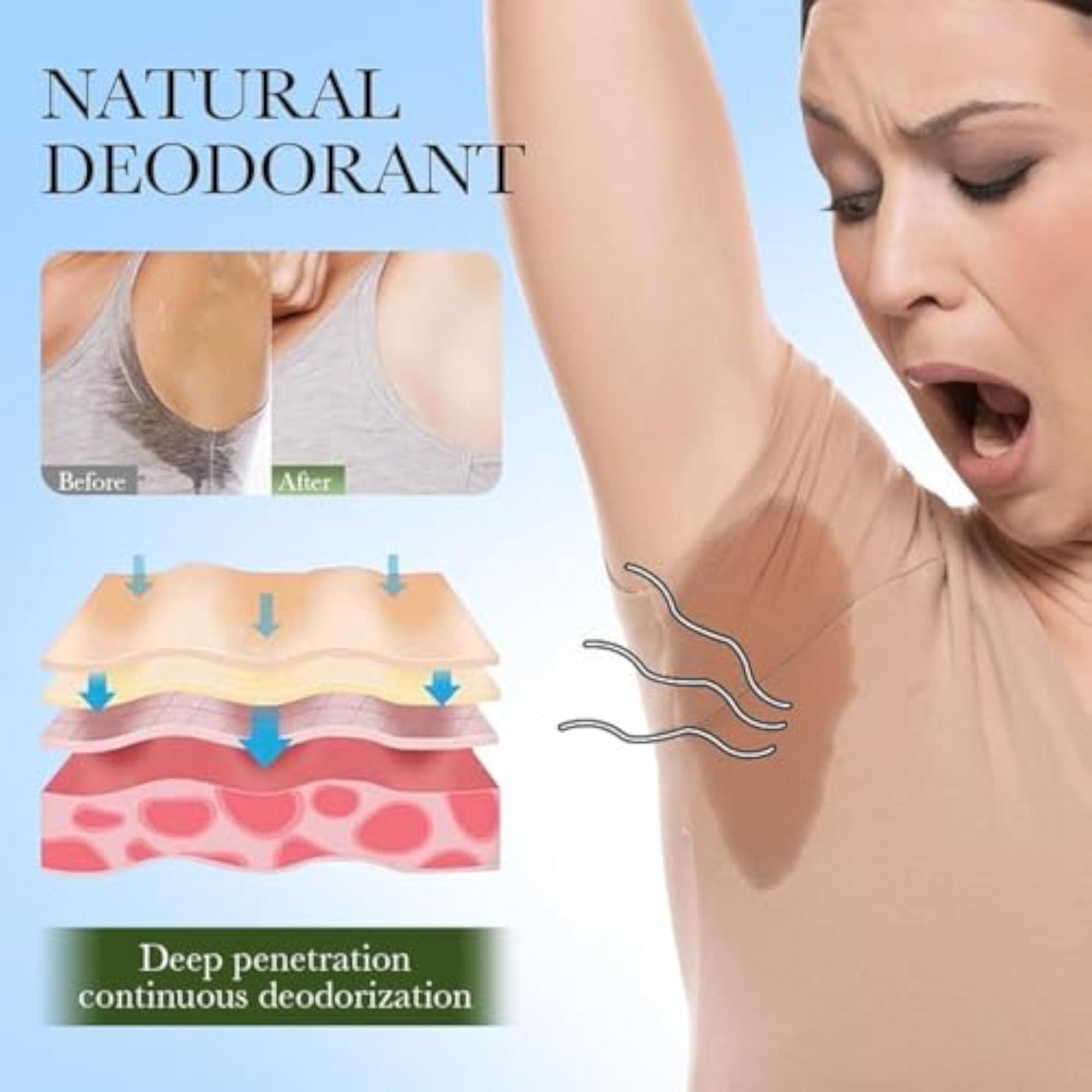 Underarm Roll On Deodorant Serum 50ml
