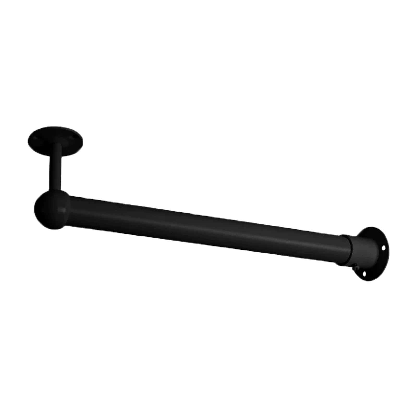 CHZFFD wardrobe rails and fittings Closet Hanging Rod, Wardrobe Rails and Fittings, Matel Pole Holder