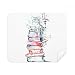 Books Building Street Watercolor Cleaning Cloth Screen Cleaner 2pcs Suede Fabric