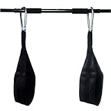 1UP Hanging AB Straps for Fitness, Core Pull Up Strap Body Workout