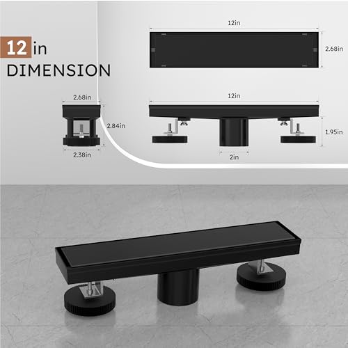 Solution évacuation douche avec grille d'insert de carrelage encastrable - 5