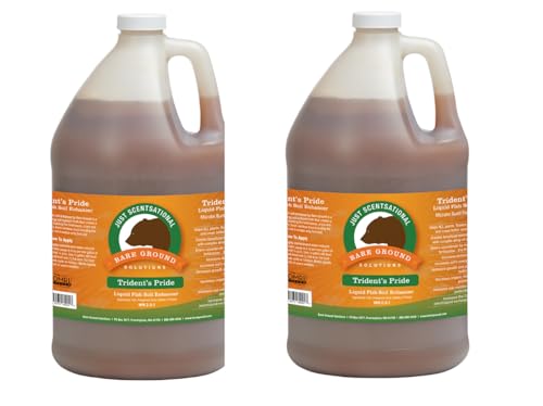 Just Scentsational Bare Ground Solutions TP-128G Trident's Pride Organic Liquid Fish Hydroponic Soil Fertilizer, 128 oz (2 Pack)