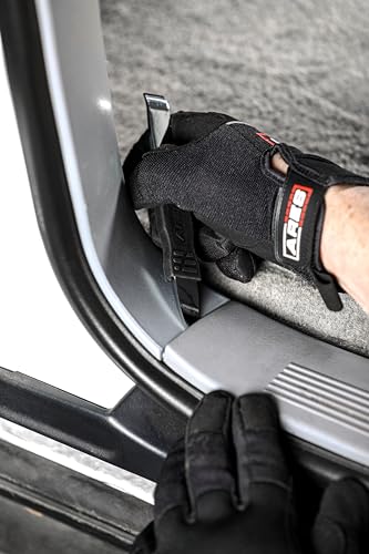 Image of ARES 10123 - 2-Piece Automotive Trim Tool Kit - Ultra-Thin Prybar Ends Offer Superior Strength Without Damaging Material - Removes Trim, Molding, Fasteners, Panels, and More