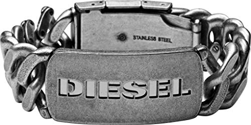 Diesel Bracciale da Uomo in Acciaio Inossidabile