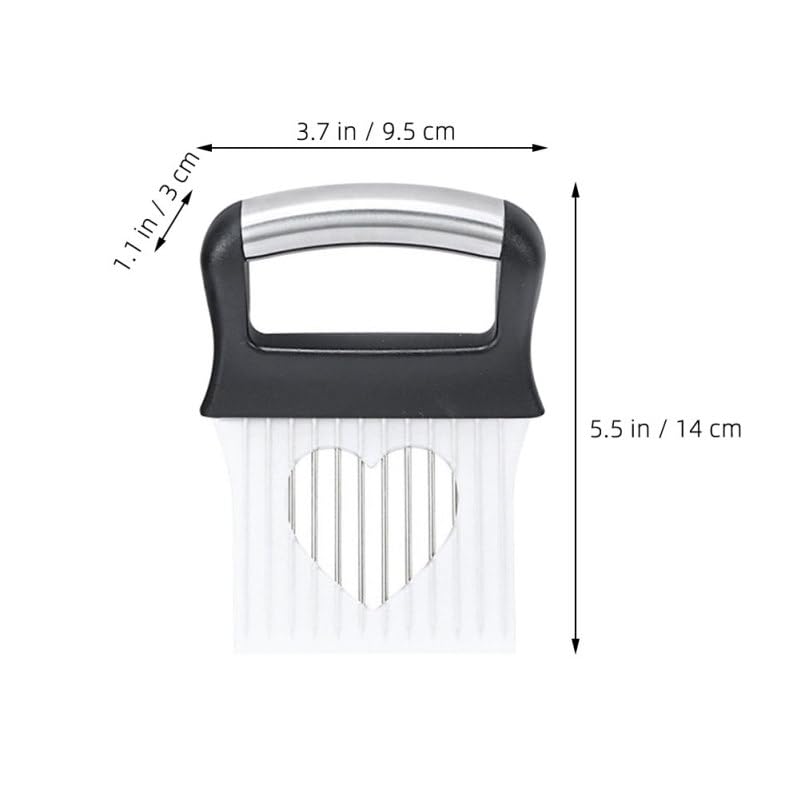 Soporte para Cortar Cebolla Multi Funcional en Acero Inoxidable miniatura 2