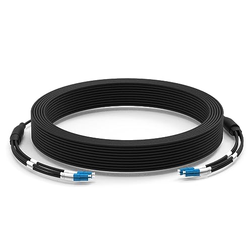 Câble fibre optique LC LC monomode blindé OS2 haute performance 100 m