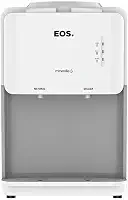 Bebedouro de Mesa para Garrafão EOS Mineralle Compacto com Compressor Branco EBC03B 110V