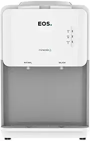 Bebedouro de Mesa para Garrafão EOS Mineralle Compacto com Compressor Branco EBC03B 110V