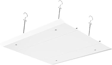 B Baosity Air Conditioner Deflector Windscreen Flow Diverter Ceiling Vent Deflector Air Conditioner Windshield Central Air Conditioning Wind Deflector, 30x30cm