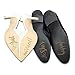 K123 Just Married Lot d'autocollants pour chaussures de mariage, chaussures de mariage