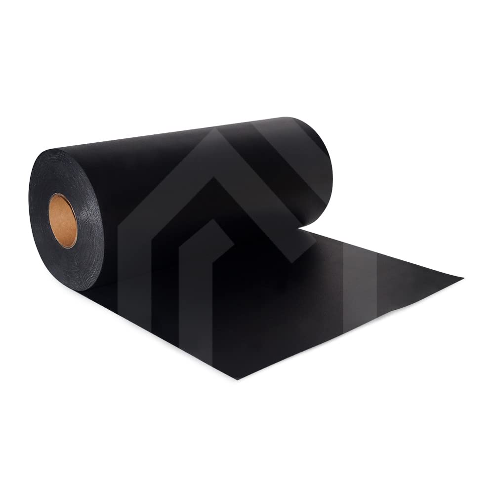 EPDM Mauersperrbahn/Sperrfolie zur Bauwerksabdichtung - 1,1mm x 400mm x 20m schwarz - Isolierbahn (L/Z) Fassadenschutz-Bahn Sonderangebot