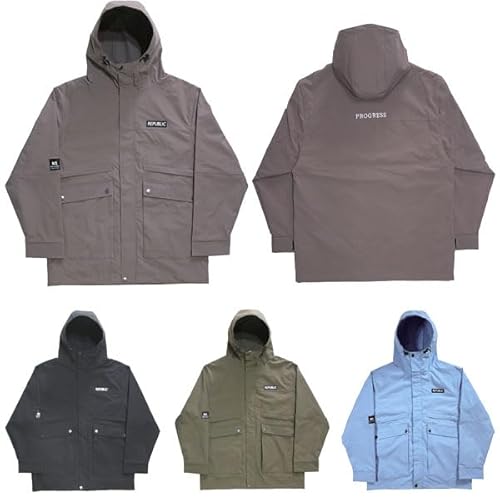 24-25 REPUBLIC & CO/pubN LUV SIC parka Y fB[X HWPbg Xm[{[hEFA Xm[EFA[ 2025 M SAXE-BLUE