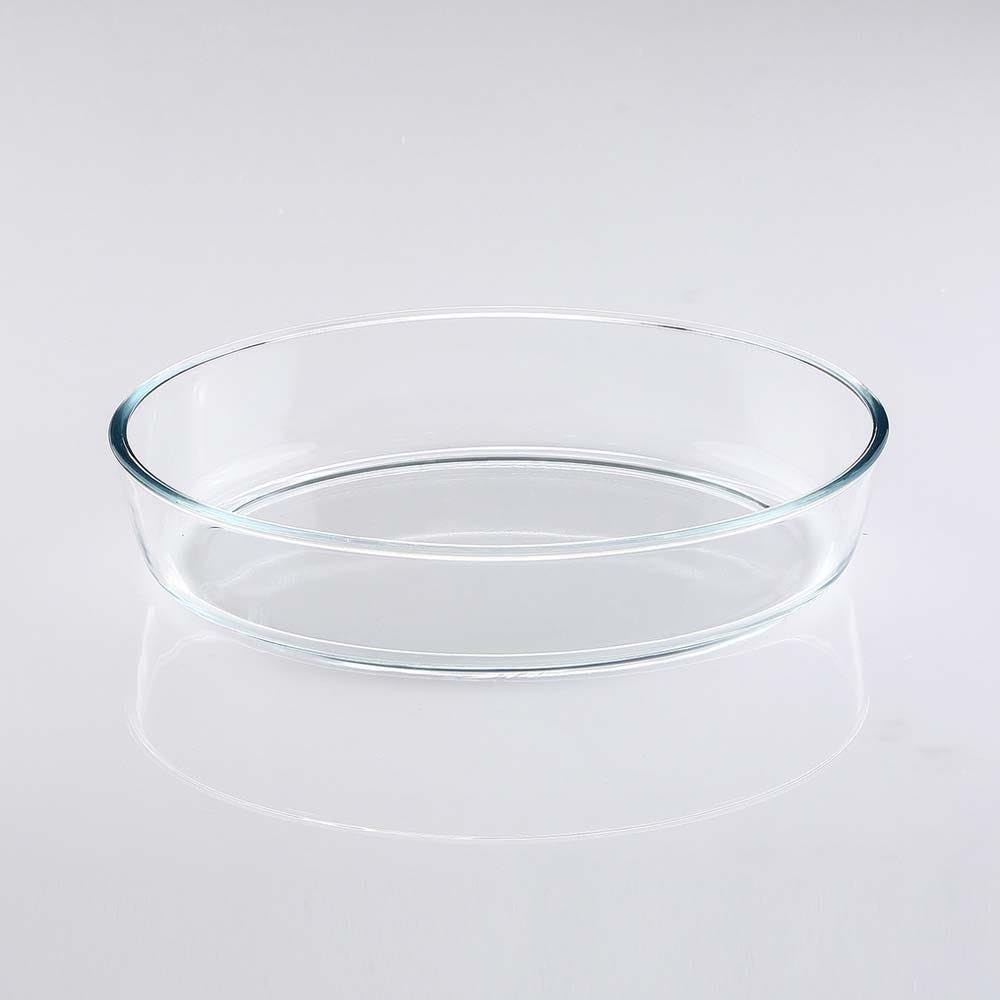 HOME MAKER AHM 2.4L OVAL BAKING DISH - OVEN GLASS