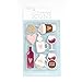 Produktbild Die Cuts With A View Coffee/Wine Buchstabenbrett, Symbol-Set, synthetisches Material, mehrfarbig, 24,1 x 12,7 x 1,3 cm