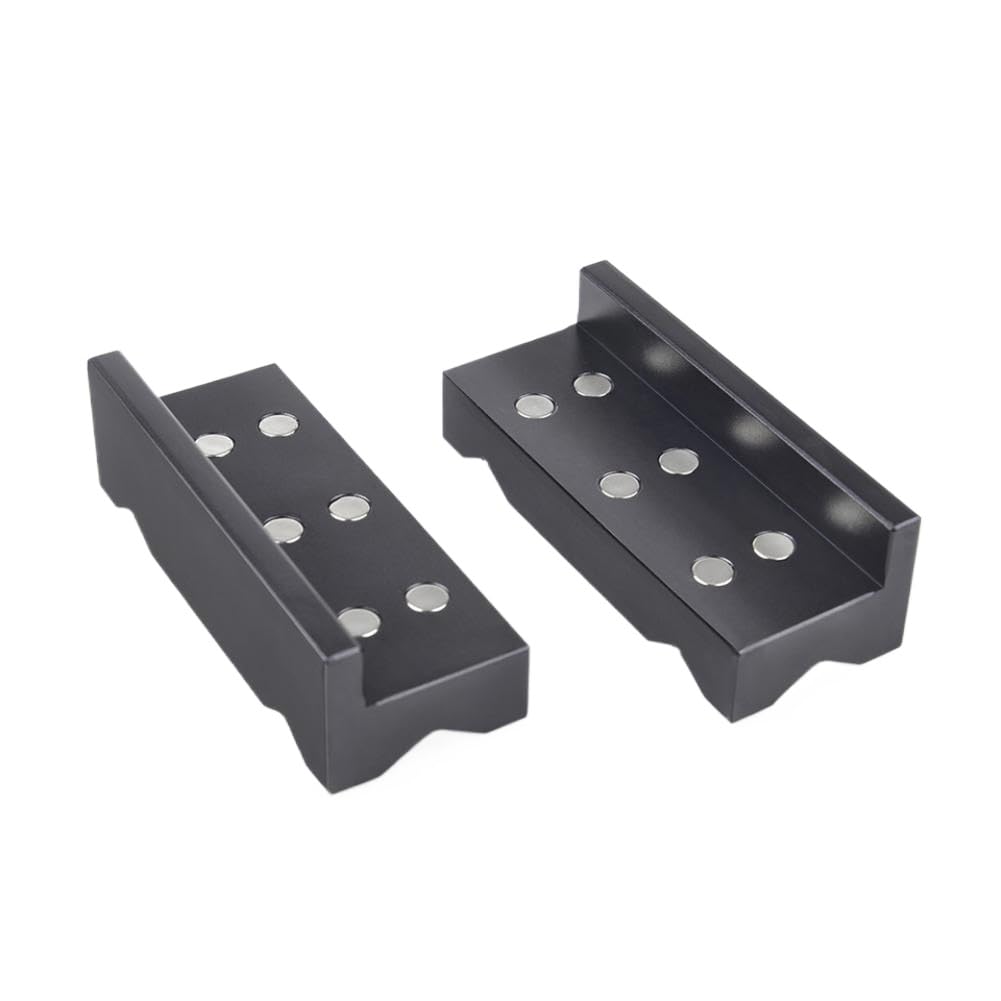 Vise Jaw Protective Inserts with Strong Magnetic Aluminum for an Fittings Assembly(Blue)