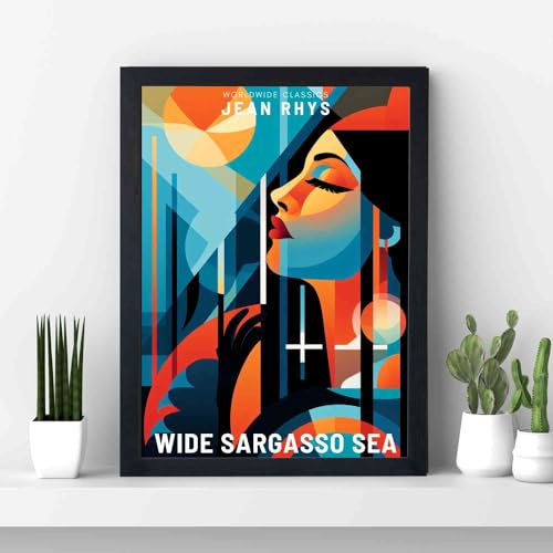 Poster Mer des Sargasses : idée cadeau unique pour passionné de lecture