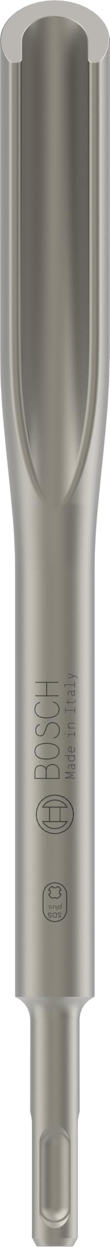 Bosch 1x PRO SDS Plus Hollow Gouging Chisel (for Concrete, Brick, Ø mm, Professional Accessory Rotary Hammer Drill, Demolition Hammer)