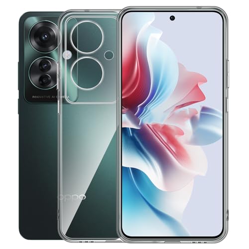 Amazon.co.jp: FOR OPPO Reno11 A ケース 透明バックカバー TPU素材