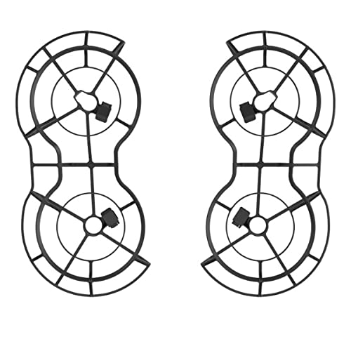 DJI Mini 2/Mini SE Protection d’hélice 360° - Cage de Protection d'Hélices pour Mini 2, Accessoire pour Drone, Sécurité Durant Le Vol, 18min de Temps de Vol - Noir