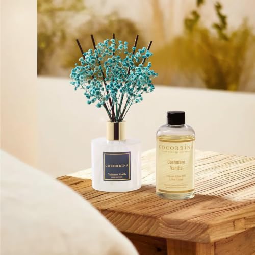 Image of COCORRINA Refill - Cashmere Vanilla 6.7 fl oz /2 Pack Reed Diffuser Refill with Sticks