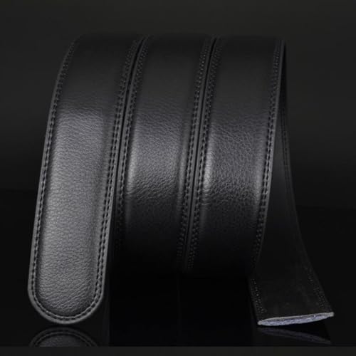 Genuine Leather Metal Automatic Buckle Belts for Men Fashion Luxury3
