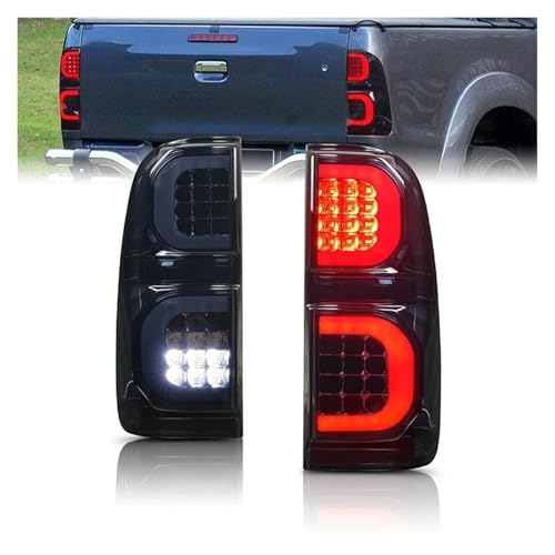 Feux stop LED Hilux Vigo clignotants ambre haute visibilité pour remplacement arrière - 5