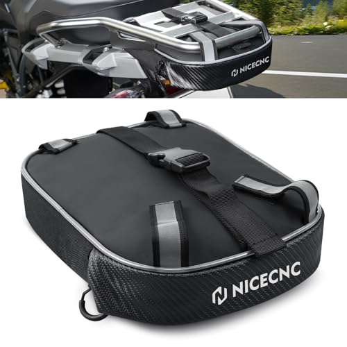 Alforja trasera para motocicleta NICECNC para BMW R1200GS y R1250GS Adventure, impermeable, con cremallera resistente al agua y sistema de fijación sin herramientas miniatura 1