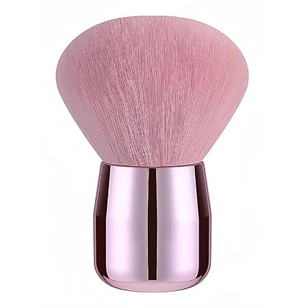 Makeup Brush Blush for Cheeks, Travel Size Face Powder Brush for Loose Powder, Fluffy Foundation Brush for Face, Kabuki Brush for Mineral Powder Contouring Cream or Liquid Cosmetics-image-17