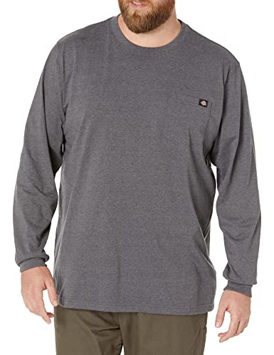 Image of Dickies Men's Big and Tall Long Sleeve Heavyweight Crew Neck