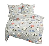 ✔Bei 60°C waschbar, Trocknergeeignet, mit Reißverschluss, besonders atmungsaktiv, hautfreundlich