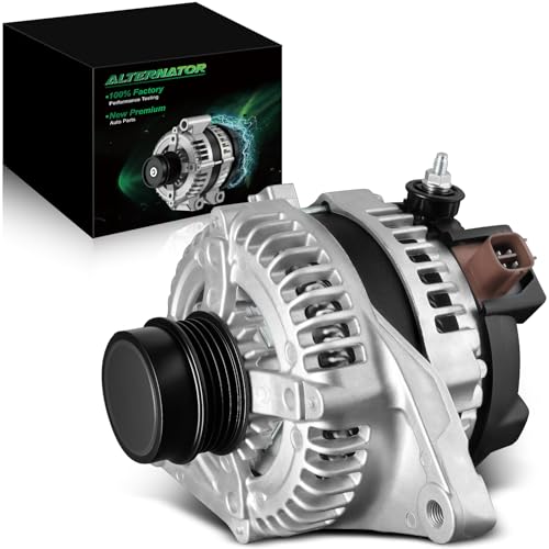 SZKAIDAG 2.5L Upgraded Alternator for:-Toyota Camry Base SE 2010-2011, Camry LE XLE 2011 2.5L L4, Replacement Alternator, 100Amps 12V 4Grooves OE# 270600V060, 27060-0V060, 11516N (ALL-NEW)