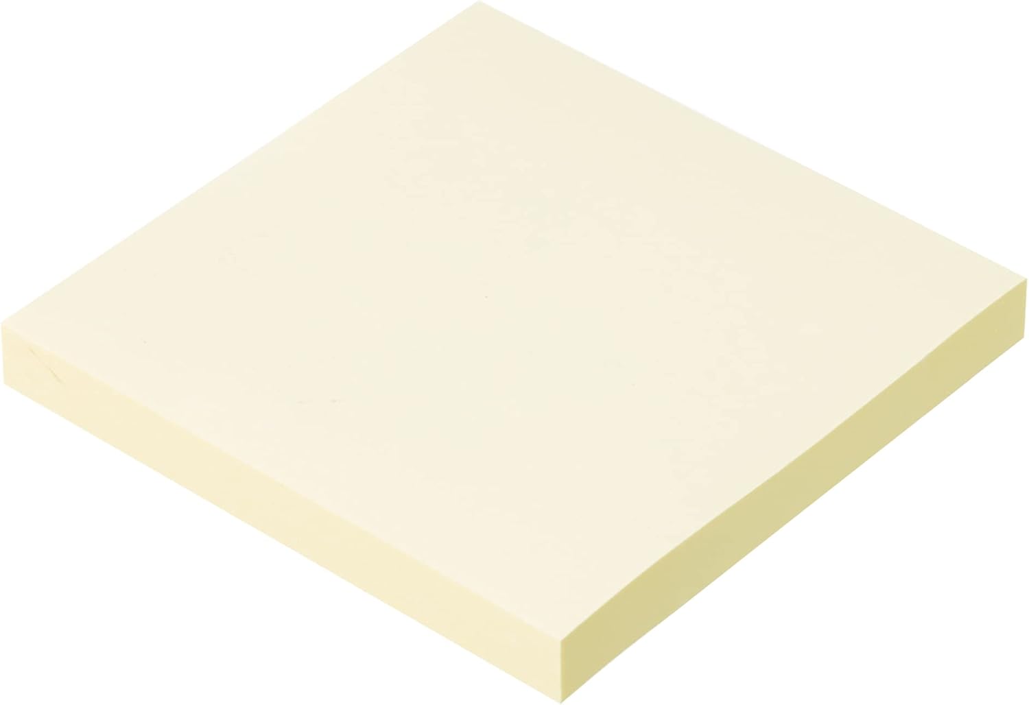 Q-Connect Fanfold Quick Notes, 75 x 75 mm KF02161 - Yellow, Pack of 12