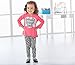 Gerber Graduates Little Girls 2 Pack Leggings, Leopard/Black, 24 Months