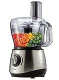 Brentwood Select FP-581 Food Processor, 8-Cup, Stainless Steel/Black