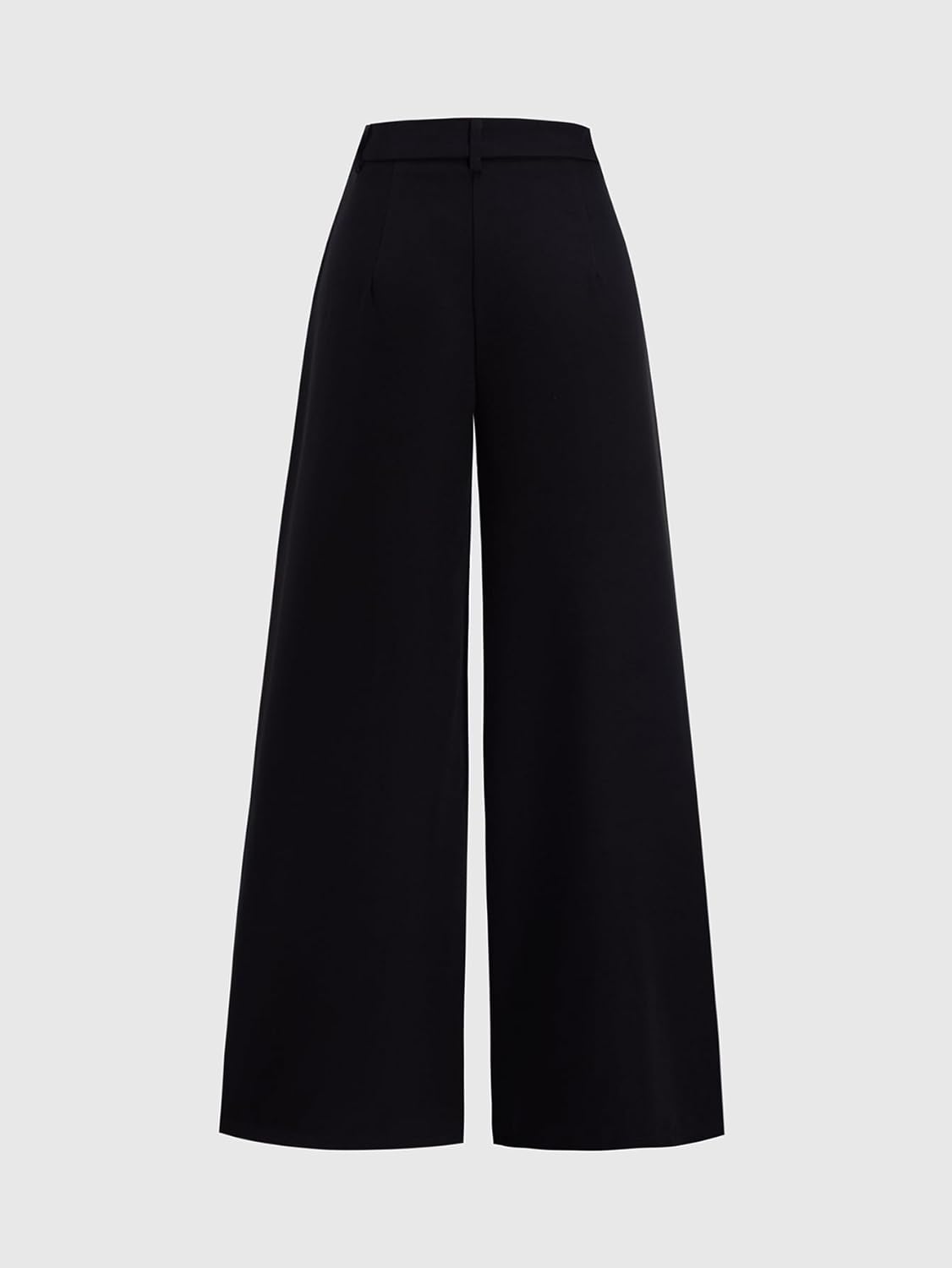 Women's Wide Leg Dress Pants Dressy Casual High Waisted Work Office Trousers - Image 3