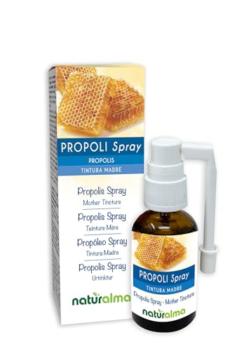 Propóleo Spray (Propolis) resina Tintura Madre alcohólica NATURALMA - Extracto líquido 30 ml - Complemento alimenticio