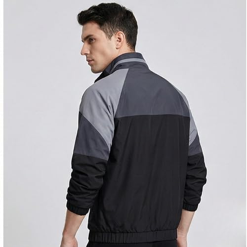 Image of MIA FASHION Men's Ultra-Light Sun Protection Jacket | UPF 50+ Anti-Tan Summer Jacket | Biker Windcheater with Secure Zipper Pockets | Quick Dry & Cooling for Riding & Regular Fit