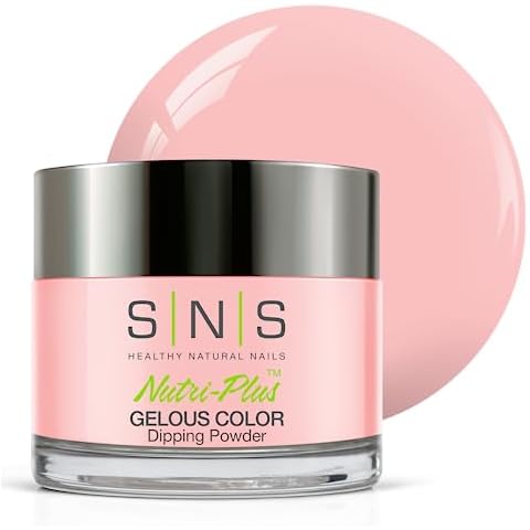 SNS Nail Dip Powder, Gelous Color Dipping Powder - Honeymoon Blush (Natural, Nudes, Peach/Pastel, Beige, Cream) - Long-Lasting Dip Nail Color Lasts 14 Days - Low-Odor & No UV Lamp Required - 1oz Cover