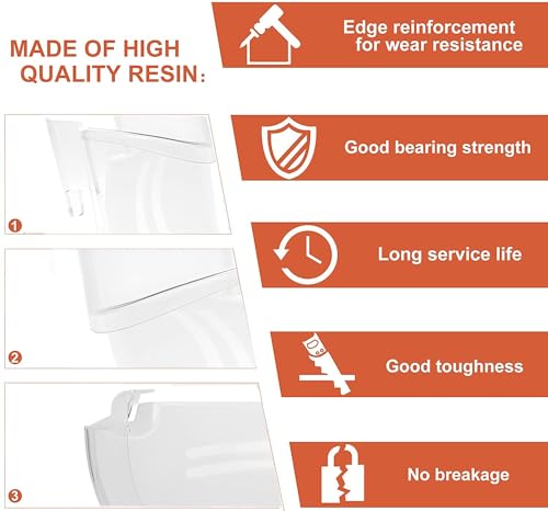 image for LFORBB UPGRADE 240323002 Refrigerator Door Shelf Bin Replacement Part,