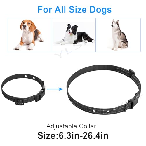 EIN hundehalsband mit Zwei Loch in einem elektrozaun, an dem Man gewöhnt ist, braucht einen um einen Halsband durch elektronische Ringe zu ersetzen, die mit Fast Allen Marken verbunden sind