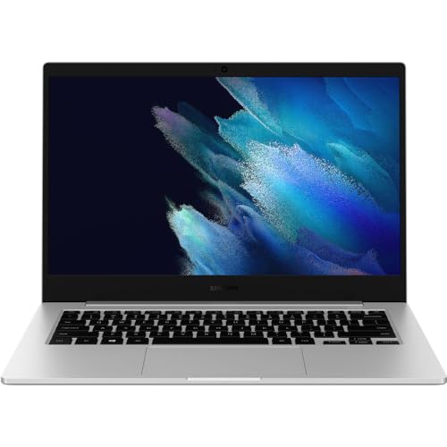 Image of SAMSUNG Galaxy Chromebook Go 14 inch Laptop Computer, Wi-Fi, Lightweight Slim Durable Design, 12-Hour-Battery, 4GB Memory, 32GB eMMC, Silver /Black