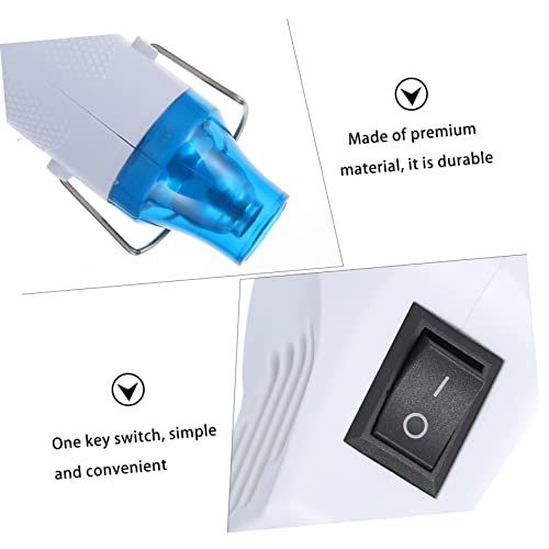 Hot Air Blower Electrical Heat Tool Portable Heat Tool Handheld Tool Hot Air Device Housewarming Hot Air Tool Hot Air Instrument Polymer Clay Heat Tool Diy Embossing Tool