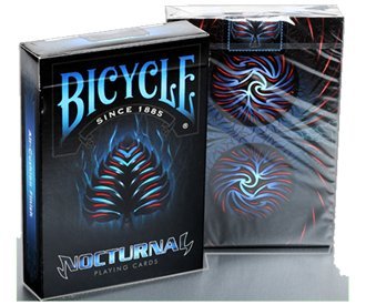 Playing cards Nocturnal by Bicycle