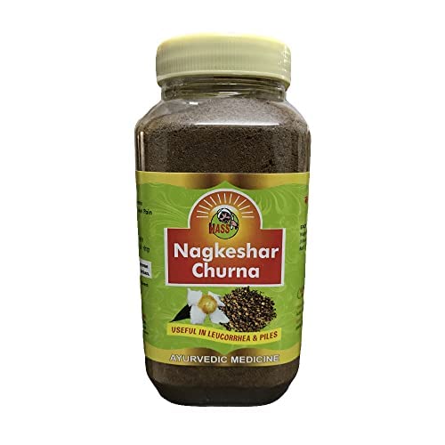HASS Nagkesar Powder, Nagkeshar Churna, Helpful in Piles & Leucorrhea, Vegetarian & All Natural 100 gm