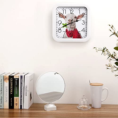 Pendule murale silencieuse sans tic-tac pour concentration bureau - 5