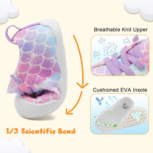 Image of JIASUQI Baby Shoes for Toddler Boys Girls Sneakers Slip on Walking Shoes for Babies